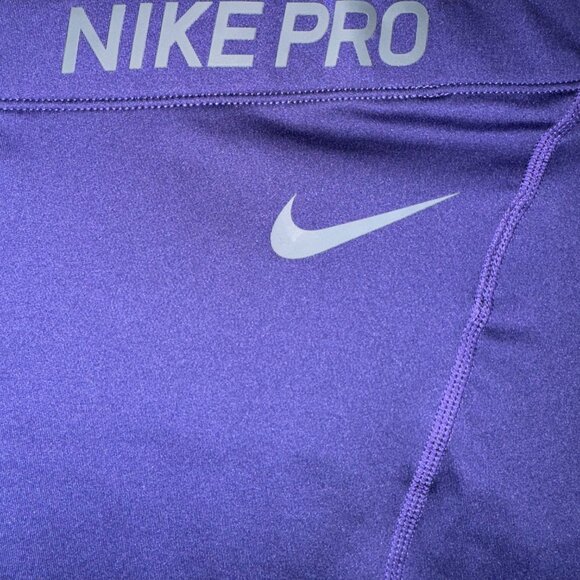 Nike Pro WNBA Team Issue Compression 8” Shorts Purple Womens 2XL CW4244-566 NEW - Picture 8 of 10